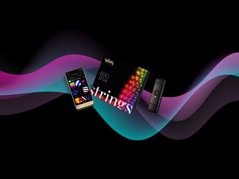 Smart LED Twinkly Flex RGB, гнучкий контур, IP20, довжина 2м, кабель білий