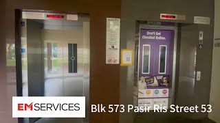 Newly EM Lift at Blk 573 Pasir Ris Street 53