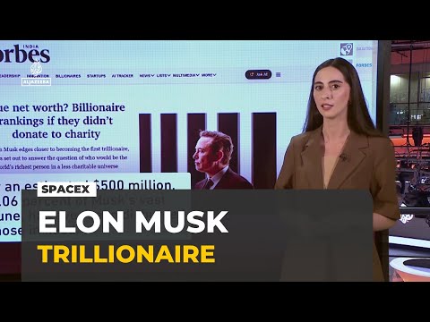 Elon Musk becomes world's first trillionaire as SpaceX valuation soars