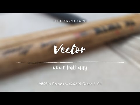 ABRSM Percussion 2020 Grade 2 A4 - Vector, by Hathway