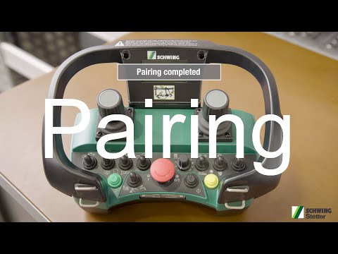 SCHWING-Stetter - Tutorial 05: Pairing Remote control Truck-mounted concrete pump Part I