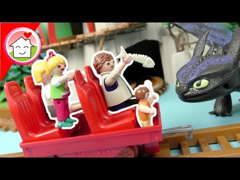 Playmobil - Drachenzähmen leicht gemacht 3 - Familie Hauser im Playmobil Dragons Park