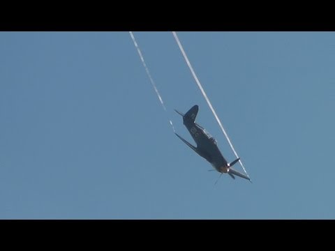 Hawker Sea Fury T20 at Jersey 12th September 2013