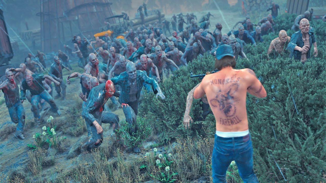 Days Gone - Ultimate Infinite Horde - 1 Million GOLD RANK Black Friday Challenge - Old Sawmill