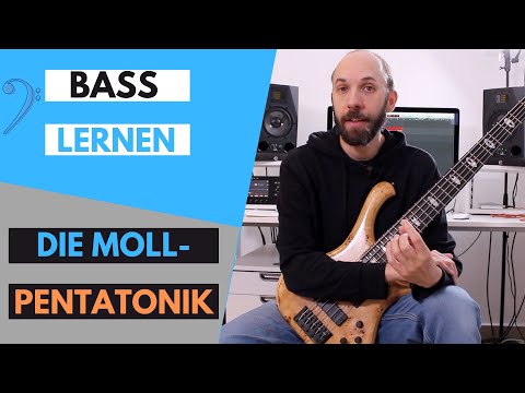 Bass lernen - Die Moll Pentatonik