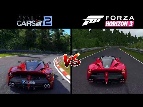 Project CARS 2 vs Forza Horizon 3 - Graphics Comparison
