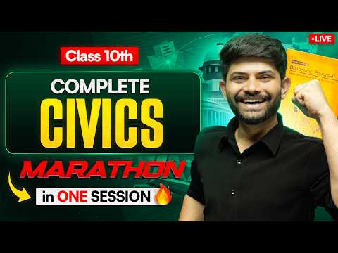 Class 10 SST - Complete Civics Revision 🔥 | Session 2026 | Digraj sir