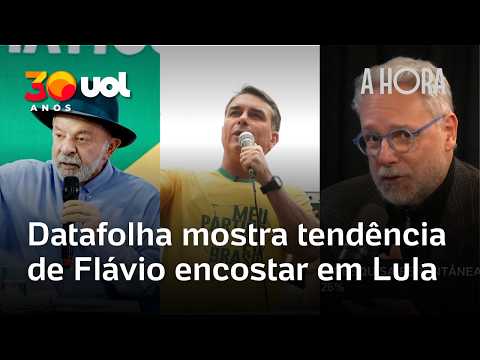 Datafolha mostra tendência de Flávio Bolsonaro encostar em Lula | Toledo