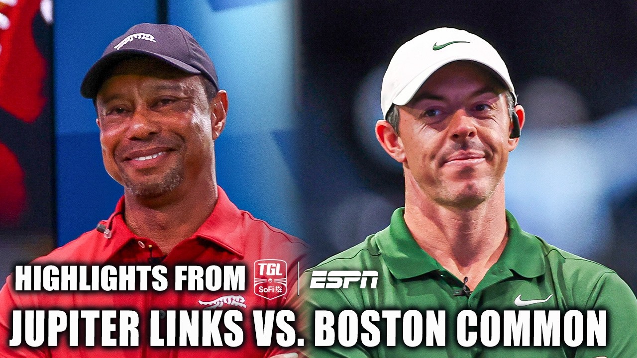 DOWN TO THE WIRE 🍿 TGL HIGHLIGHTS: Jupiter Links vs. Boston Common Golf | TGL on ESPN