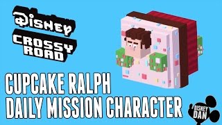 Cupcake Ralph Daily Mission Character - Disney Crossy Road Secret Character - Wreck-It Ralph