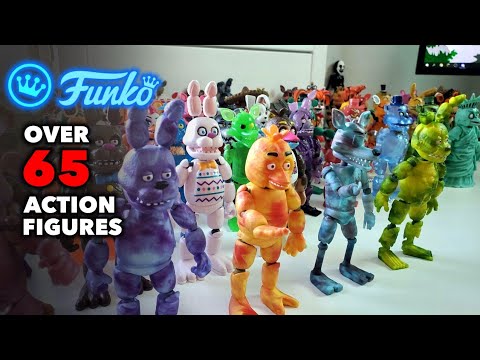 65+ FIVE NIGHTS AT FREDDYS ACTION FIGURE COLLECTION! - 2022 Complete FNaf Collection