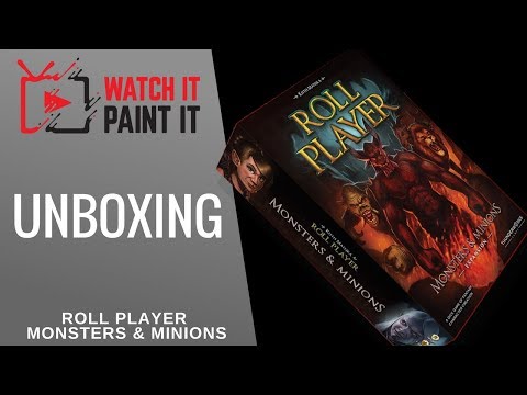 Roll Player : Monsters & Minions  - Unboxing
