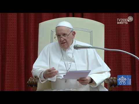 Papa Francesco, Udienza Generale del 23 giugno 2021
