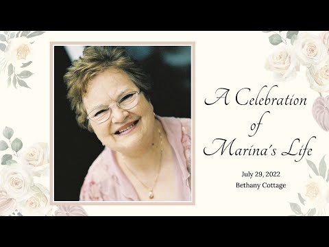 A Celebration Of The Life Of Marina H. Smith