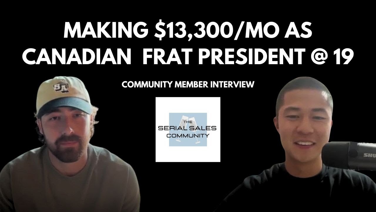 $13.3k/mo at 19, still in college