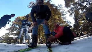 preview picture of video 'Auli skiing video GoPro angle'