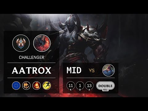 Aatrox Mid vs Sylas - EUW Challenger Patch 9.9