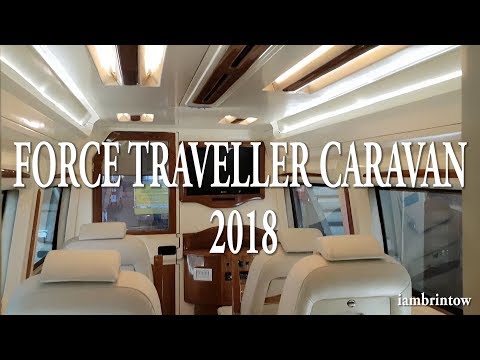 Customised force traveller caravan