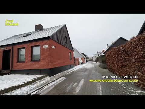 Walking around Södra Sofielund, Malmö - Jan 2024