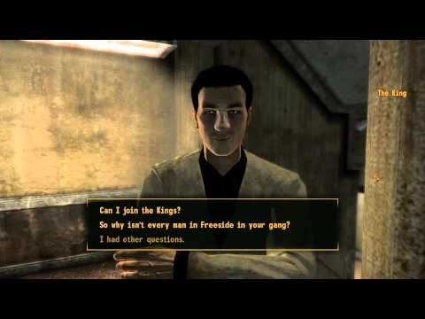 Fallout New Vegas-The King Dialogue