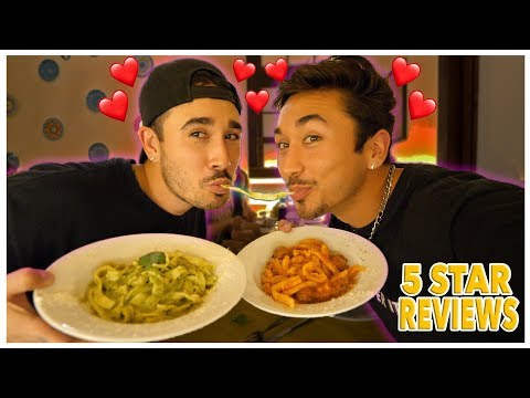 Eating At The Best Reviewed Italian Restaurant In Italy!! (5 STAR)