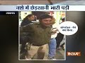 Drunk cop gets beaten-up by public for eve-teasing woman in Lucknow
