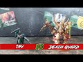 Tau v Death Guard - ***New Codex*** 10th edition Warhammer 40k Battle Report