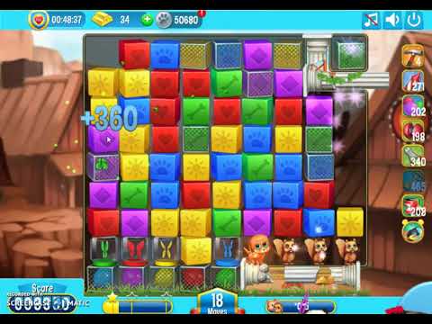 Pet Rescue Saga Level 2708 No Boosters