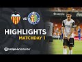Highlights Valencia CF vs Getafe CF (1-0)