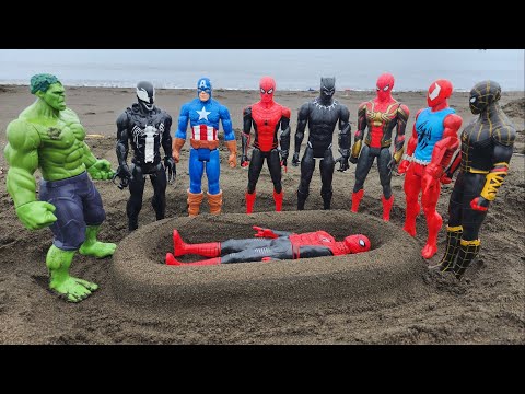 HULK VS SPIDERMAN, IRON MAN VS CAPTAIN AMERICA VS BLACK PANTHER, THOR VS THANOS VS DOCTER STRANGE