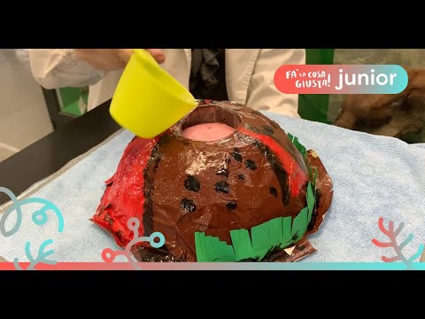 Esperimenti vulcanici: un'eruzione in diretta!