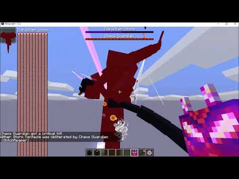 GlitchReaper - Minecraft Mob Battles: Wither Storm versus Chaos Guardian (Engender Mod)