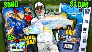 LIVE FISH VENDING MACHINE Shopping Spree For MONSTER FISH!