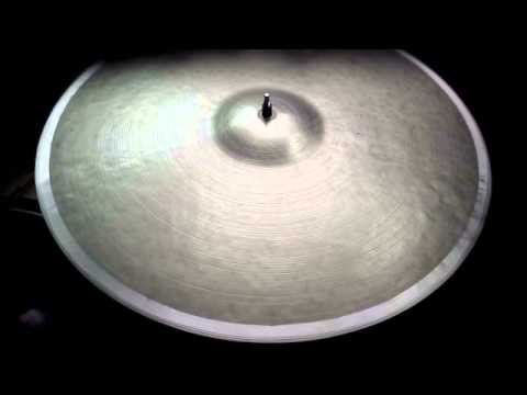 22 Rustico Senescent Ride, 2322g - Handcrafted cymbals by Craig Lauritsen