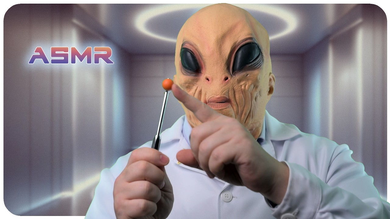 АСМР ИНОПЛАНЕТНЫЙ ВРАЧ 👽 ОСМОТРИТ ТЕБЯ - 👽 АСМР Похищение и излечение!