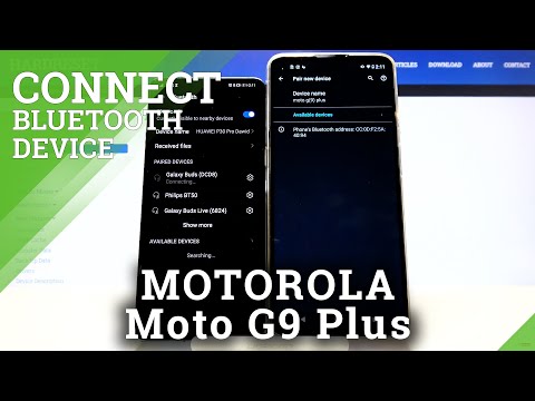 Bluetooth Connection on MOTOROLA Moto G9 Plus – Devices Pairing
