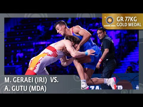 Gold Medal • GR 77Kg • Alexandrin GUTU (MDA) vs. Mohammadali Abdolhamid GERAEI (IRI)