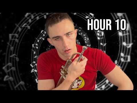 I Practiced Trumpet For 12 Hours Straight...