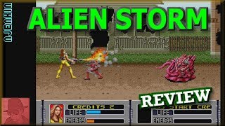 ALIEN STORM - on the SEGA Genesis / Mega Drive - with Commentary !!