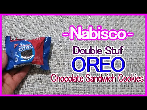 Nabisco Double Stuf OREO - Chocolate Sandwich Cookies