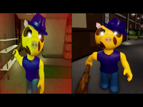 Redesign Giraffy Original vs RP Jumpscare - Roblox Piggy