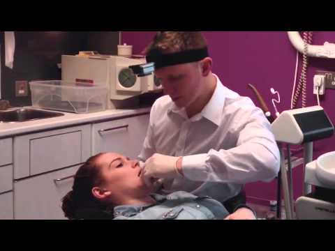 Dentist with a GoPro Camera on his Head! Clear Braces Checkup.