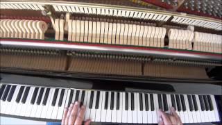 U2, POP, Staring At The Sun, Piano Cover, Music Improvisation By BIordanis, HD
