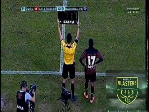 Romeo Fernandes Debut for Atletico Paranaense!!!