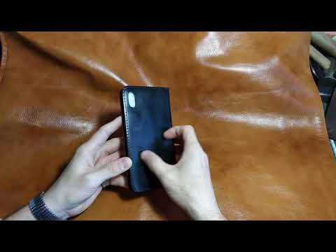 Чехол для Айфона XS Max из нат.кожи своими руками!