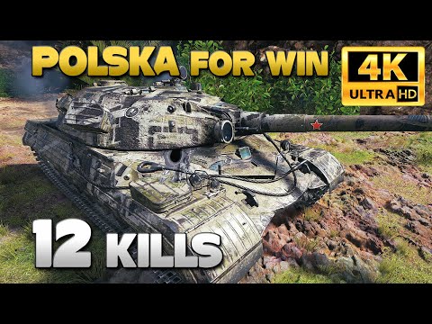 Object 277: Polska for win, 12 kills - World of Tanks