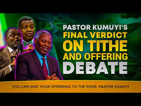 A Must Watch 😮 Pastor Kumuyi's Final Verdict On Tithe and Offering Debate #pastorkumuyi