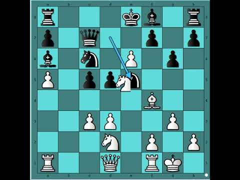 Fatalna razmena i dvostruki napad 🔷️🔹️🔷️🔹️🔷️ BRONSTEIN vs ALBURT #2578