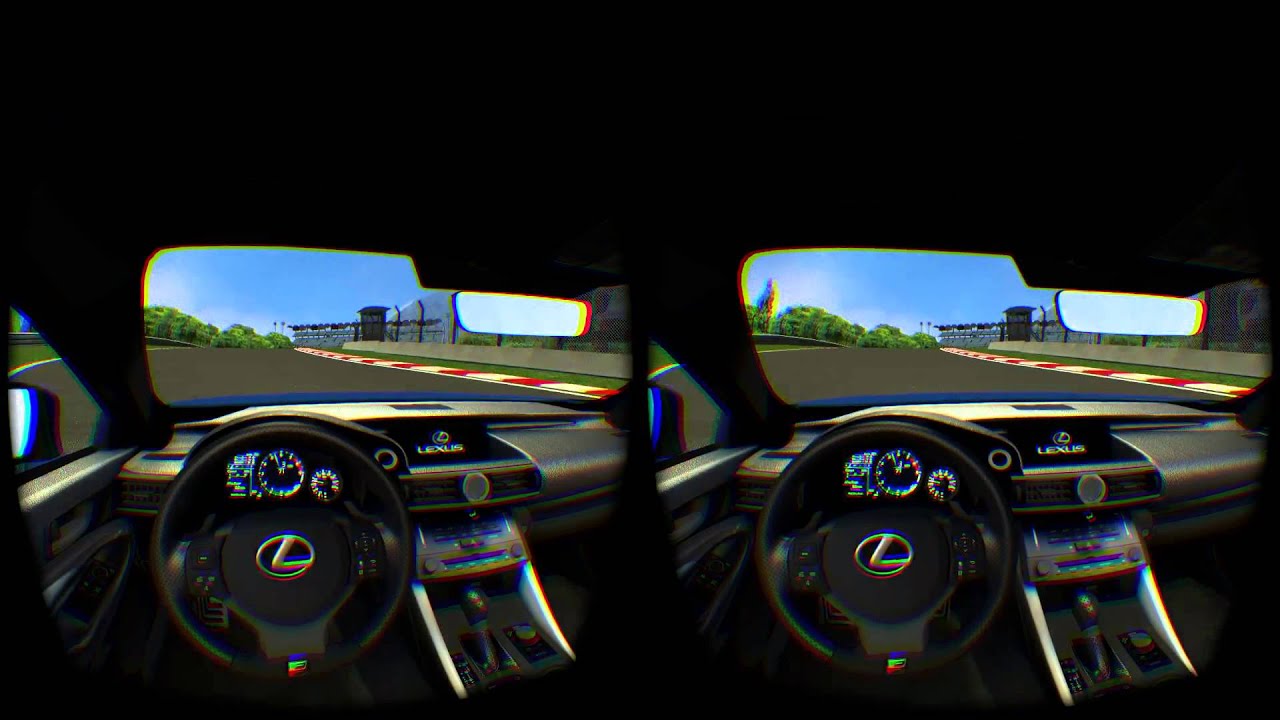 Lexus RC F Rift â€“ VR Driving Simulator with Oculus Dk2 - YouTube