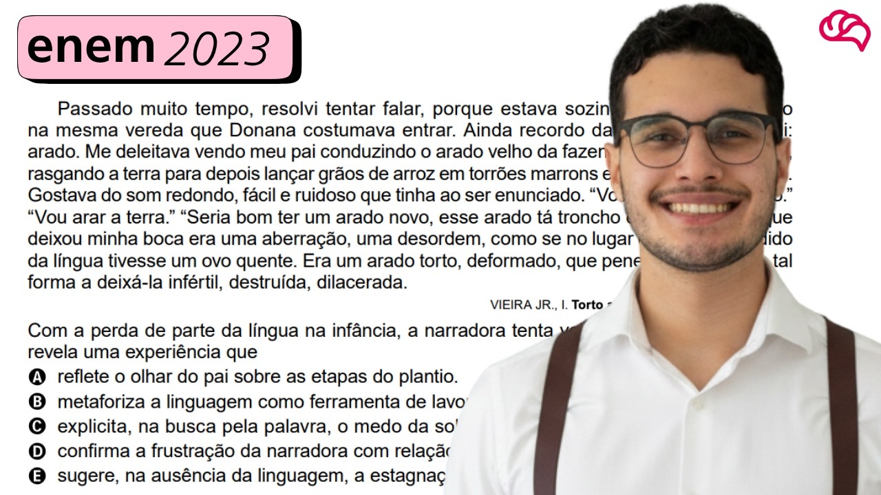 Resolução em Vídeo — Questão 25 ENEM 2023